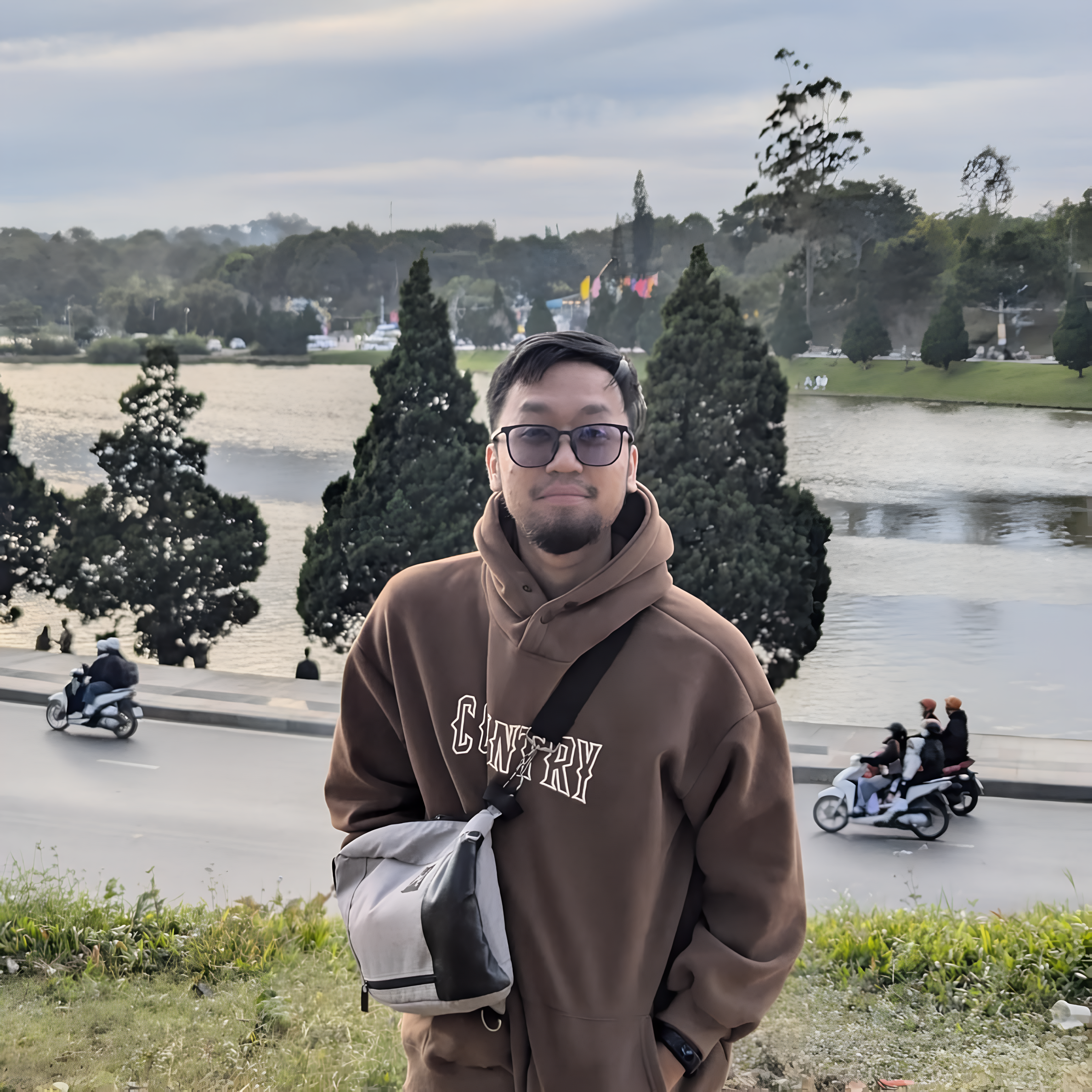 Enhanced high resolution image after AI processing